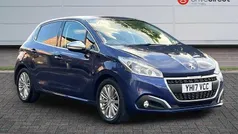 Special vertigo blue Used 2017 Peugeot 208 Allure Hatchback | £6,850 (Fair price)