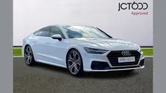 White Used 2021 Audi A7 S-Line Hatchback | £25,988 (Good price)