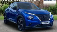 Blue Used 2022 Nissan Juke Tekna SUV | £17,904 (Fair price)