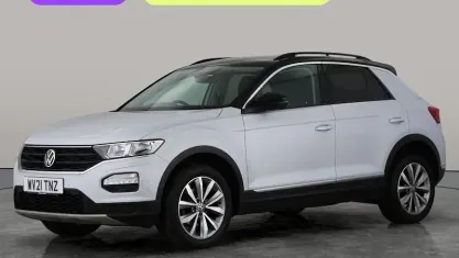 Used VW T-Roc Design 110 HP (80 kW) 2021 Silver SUV