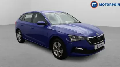Used Skoda Scala SE 95 HP (69 kW) 2023 Blue Hatchback