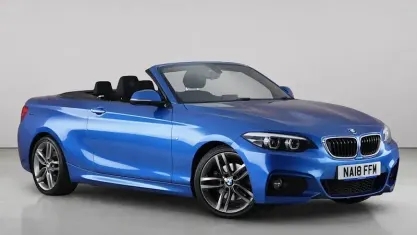 Used BMW 225 M Sport 224 HP (164 kW) 2018 Blue Cabriolet