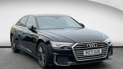 Black Used 2021 Audi A6 S-Line Sedan | £19,690 (Fair price)