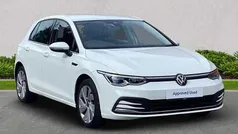 White Used 2023 VW Golf VIII Style Hatchback | £20,176 (Fair price)