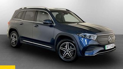 Używany Mercedes EQB350 AMG line 214 kW (292 KM) 2023 Niebieski SUV