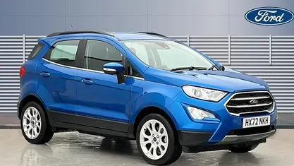 Blue Used 2022 Ford Ecosport Titanium SUV | £12,162 (Fair price)