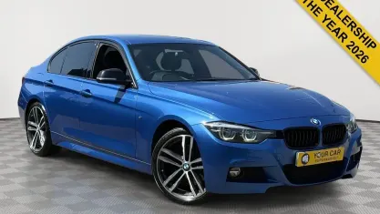 Used BMW 320 M Sport 190 HP (139 kW) 2018 Blue Sedan