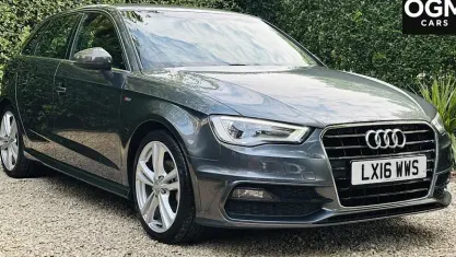 Begagnad Audi A3 Sportback S-Line 125 HK (91 kW) 2016 Halvkombi