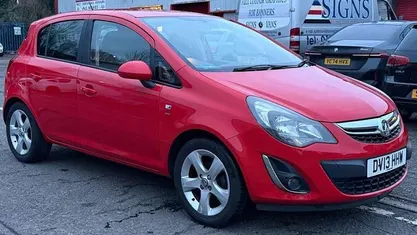 Red Used 2013 Vauxhall Corsa S Hatchback | £3,495 (Good price)