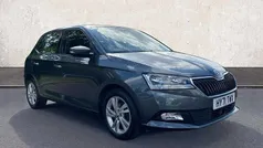 Quartz grey metallic Used 2021 Skoda Fabia SE Hatchback | £11,392 (Fair price)