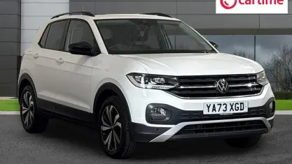 Used VW T-Cross Black Edition 115 HP (84 kW) 2024 White SUV