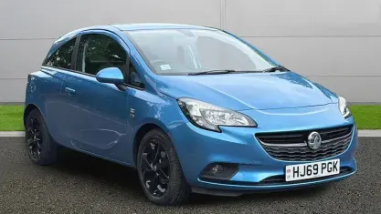Used Vauxhall Corsa 75 HP (55 kW) 2019 Blue Hatchback