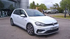 Silver Used 2018 VW Golf VII R-line Hatchback | £15,990 (Fair price)