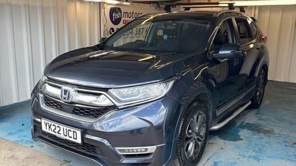 Begagnad Honda CR-V Hybrid 184 HK (135 kW) 2022 Blå SUV