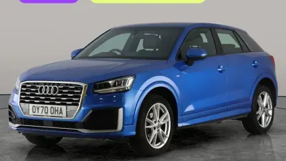 Used Audi Q2 S-Line 150 HP (110 kW) 2020 Blue SUV
