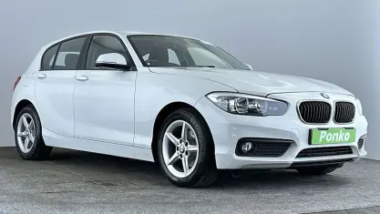 Used BMW 118 Comfort Edition 136 HP (100 kW) 2018 White Hatchback