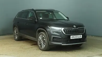 Used Skoda Kodiaq SE L Executive 150 HP (110 kW) 2023 Black SUV