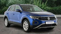 Ravenna blue Used 2025 VW T-Roc Match SUV | £25,490 (Fair price)