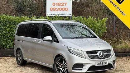 Used Mercedes V300 AMG line 239 HP (175 kW) 2019 Silver MPV