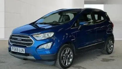 Used Ford Ecosport Titanium 125 HP (91 kW) 2019 Blue SUV