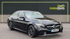 Cosmos black metallic Used 2019 Mercedes C300 AMG Line Premium Sedan | £22,000 (Good price)