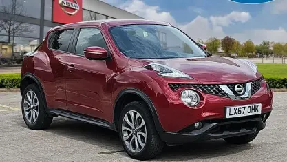 Used Nissan Juke Tekna 117 HP (86 kW) 2017 Red SUV
