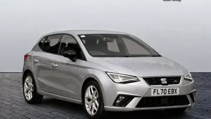 Used Seat Ibiza FR 95 HP (69 kW) 2020 Silver Hatchback