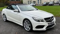 White Used 2016 Mercedes E220 AMG line Cabriolet | £13,995 (Fair price)
