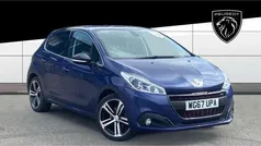 Blue Used 2017 Peugeot 208 GT-line Hatchback | £8,546 (Fair price)