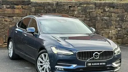 Used Volvo S90 Inscription 235 HP (172 kW) 2018 Blue Sedan