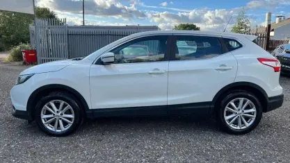 Used Nissan Qashqai S 110 HP (80 kW) 2014 White SUV