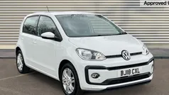 White Used 2018 VW up! Highline Hatchback | £8,494 (Fair price)