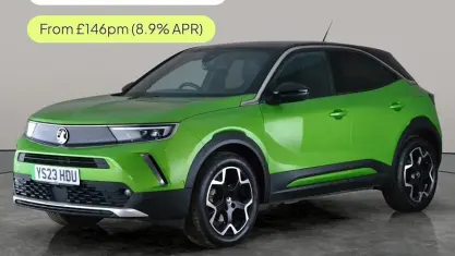 Used Vauxhall Mokka Ultimate 100 kW (136 HP) 2023 Green SUV