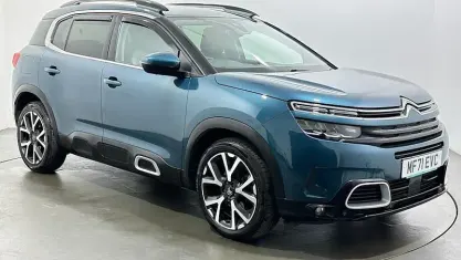 Used Citroën C5 Aircross Shine 131 HP (96 kW) 2021 Blue SUV