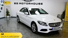 White Used 2016 Mercedes C220 Executive Sedan | £11,495 (Super price)