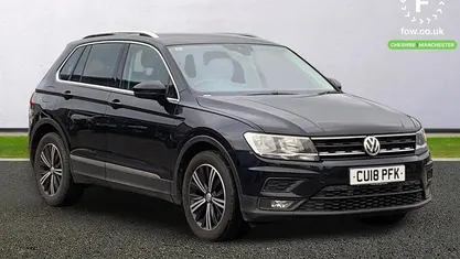 Used VW Tiguan SE 125 HP (91 kW) 2018 Black SUV