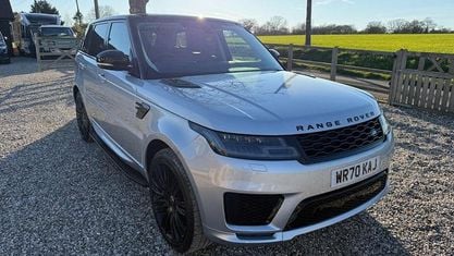 Second-hand Land Rover Range Rover Sport HSE Dynamic 306 CP (225 kW) 2020 Argintiu SUV