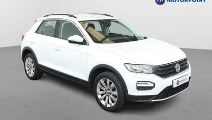 Used VW T-Roc SE 116 HP (85 kW) 2019 White SUV