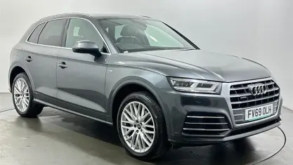 Used Audi Q5 S-Line 245 HP (180 kW) 2019 Grey SUV