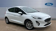 White Used 2018 Ford Fiesta Zetec Hatchback | £8,281 (Fair price)