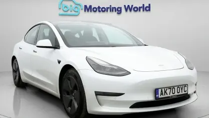 Used Tesla Model 3 Long Range AWD 366 kW (498 HP) 2020 White Sedan