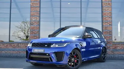 Used Land Rover Range Rover Sport SVR 575 HP (422 kW) 2021 Blue SUV