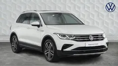 White Used 2022 VW Tiguan Elegance SUV | £22,200 (Fair price)