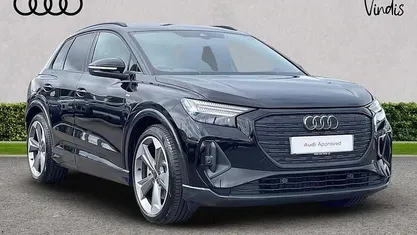 Used 2025 Audi Q4 e-tron Black Edition SUV | £41,920 (Fair price)