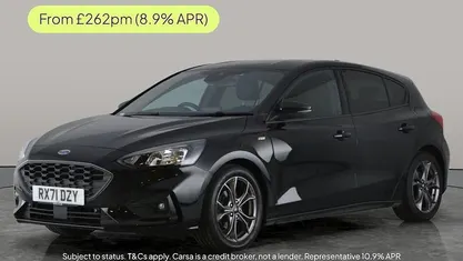 Black Used 2020 Ford Focus ST-Line Hatchback | £10,566 (Fair price)