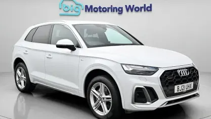 Used Audi Q5 S-Line 204 HP (150 kW) 2021 White SUV