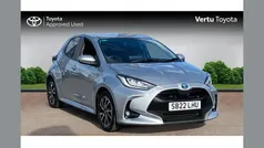 Silver Used 2022 Toyota Yaris Hybrid Design Hatchback | £16,395 (Fair price)