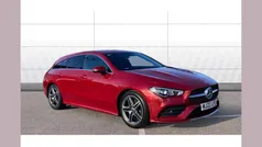 Red Used 2022 Mercedes CLA200 AMG line Estate | £22,211 (Good price)