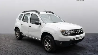 Used Dacia Duster 114 HP (83 kW) 2018 White SUV