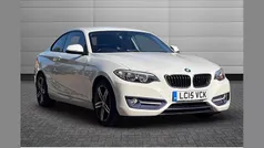 White Used 2015 BMW 218 Sport Line Coupe | £8,190 (Good price)